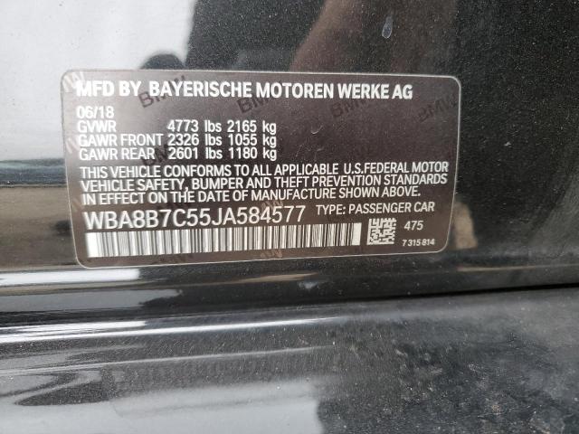 Photo 11 VIN: WBA8B7C55JA584577 - BMW 340 XI 