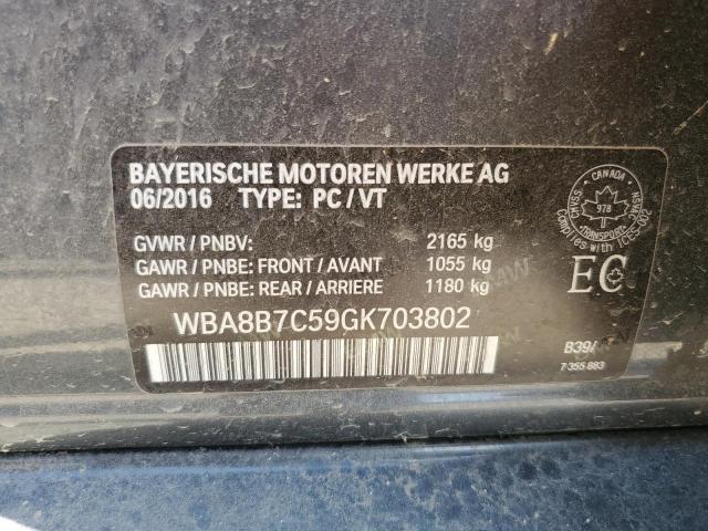 Photo 11 VIN: WBA8B7C59GK703802 - BMW 3 SERIES 