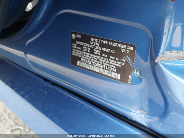 Photo 8 VIN: WBA8B7G58GNT14934 - BMW 340I 