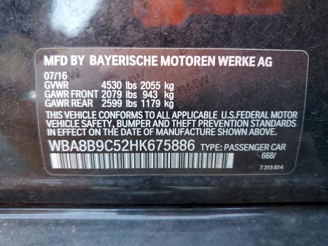 Photo 11 VIN: WBA8B9C52HK675886 - BMW 330 I 