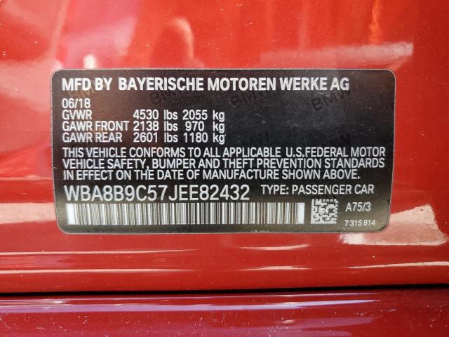 Photo 11 VIN: WBA8B9C57JEE82432 - BMW 330I 