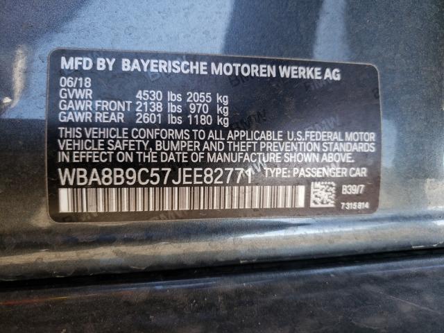 Photo 9 VIN: WBA8B9C57JEE82771 - BMW 330 I 