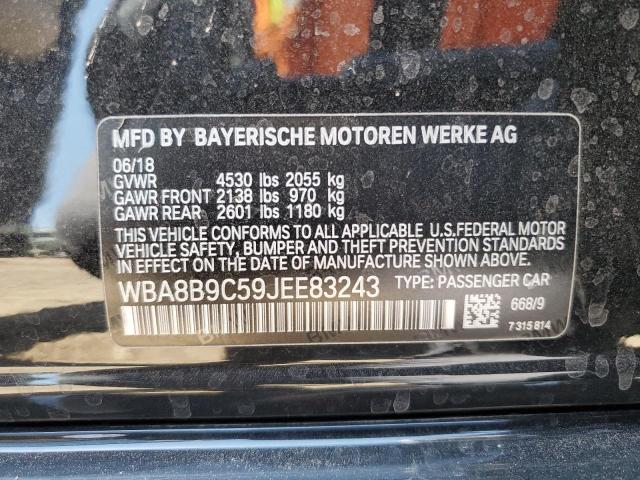 Photo 11 VIN: WBA8B9C59JEE83243 - BMW 330 I 