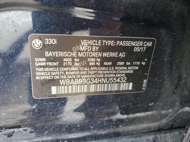 Photo 11 VIN: WBA8B9G34HNU55432 - BMW 330 I 