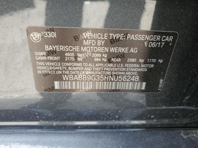 Photo 11 VIN: WBA8B9G35HNU56248 - BMW 330 I 