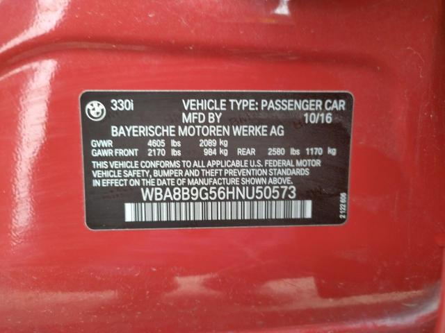 Photo 12 VIN: WBA8B9G56HNU50573 - BMW 330 I 