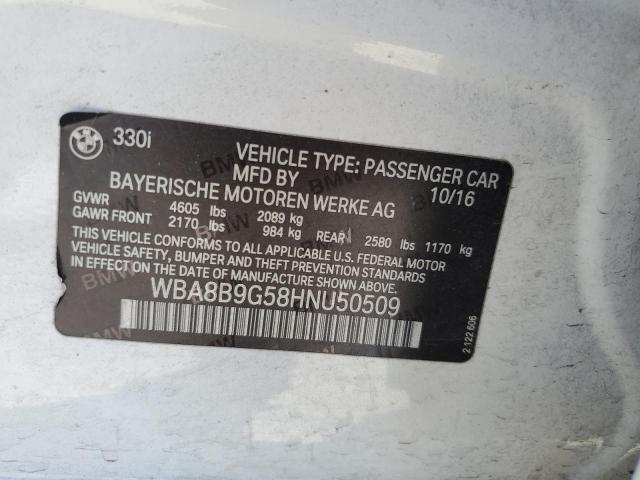 Photo 12 VIN: WBA8B9G58HNU50509 - BMW 330 I 