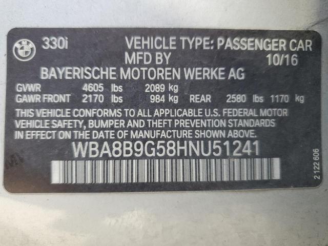 Photo 11 VIN: WBA8B9G58HNU51241 - BMW 330 I 