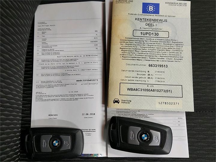 Photo 4 VIN: WBA8C31050A810273 - BMW 3 BERLINE 