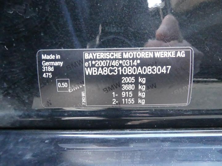 Photo 3 VIN: WBA8C31080A083047 - BMW 3 - 2015 