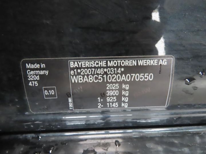 Photo 13 VIN: WBA8C51020A070550 - BMW 3 