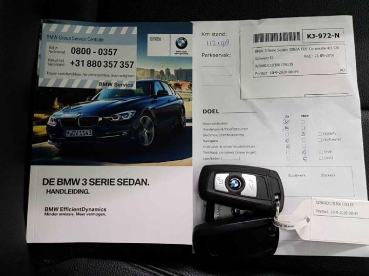 Photo 20 VIN: WBA8D11030K776135 - BMW 3 SERIE SEDAN 