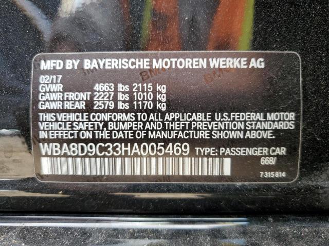 Photo 9 VIN: WBA8D9C33HA005469 - BMW 330 XI 