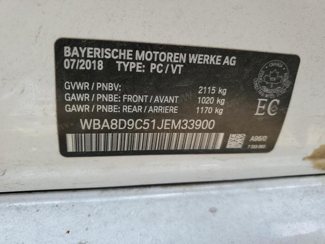 Photo 11 VIN: WBA8D9C51JEM33900 - BMW 330 XI 