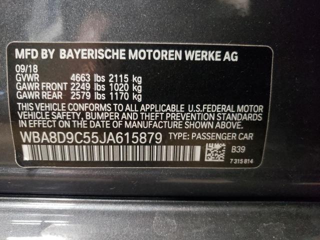 Photo 9 VIN: WBA8D9C55JA615879 - BMW 330 XI 