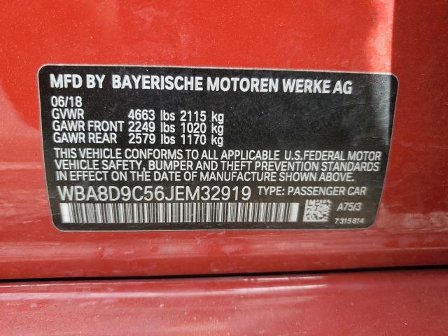 Photo 11 VIN: WBA8D9C56JEM32919 - BMW 3 SERIES 