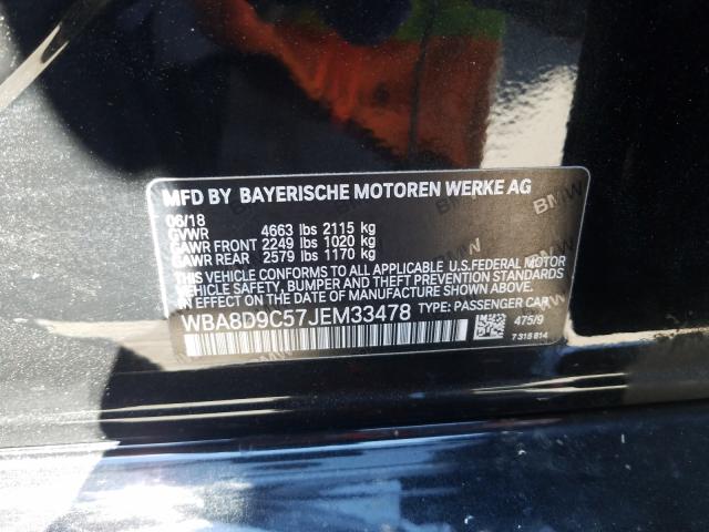 Photo 9 VIN: WBA8D9C57JEM33478 - BMW 330 XI 