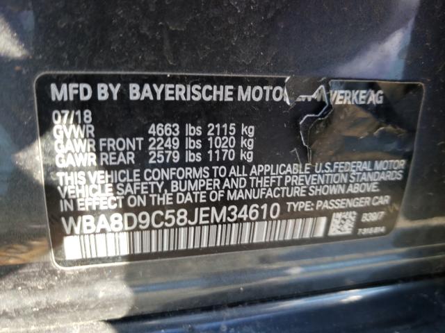 Photo 9 VIN: WBA8D9C58JEM34610 - BMW 330 XI 