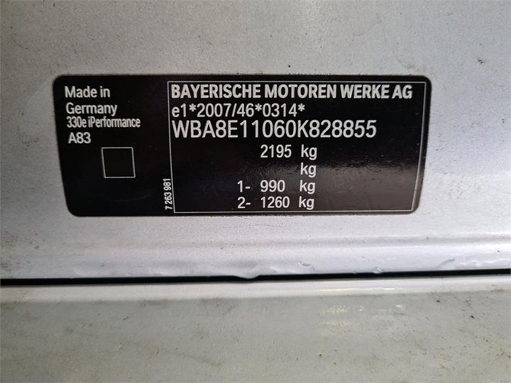 Photo 8 VIN: WBA8E11060K828855 - BMW 330 