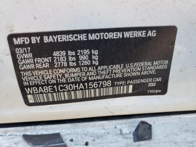 Photo 11 VIN: WBA8E1C30HA156798 - BMW 330E 