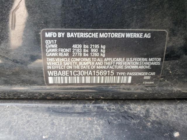 Photo 11 VIN: WBA8E1C30HA156915 - BMW 330E 