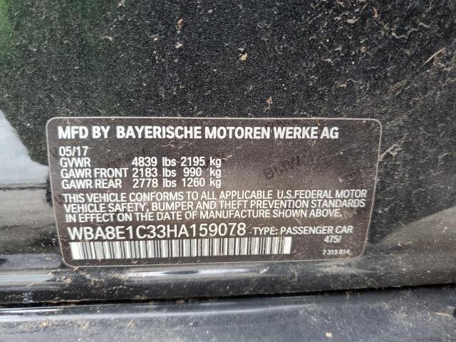 Photo 9 VIN: WBA8E1C33HA159078 - BMW 330E 