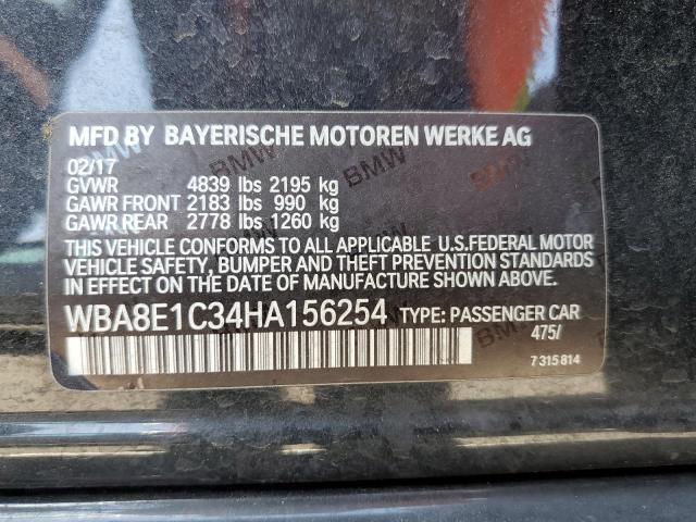 Photo 12 VIN: WBA8E1C34HA156254 - BMW 3 SERIES 