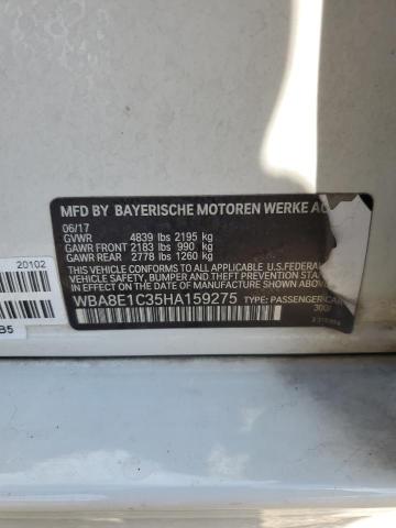 Photo 11 VIN: WBA8E1C35HA159275 - BMW 3 SERIES 