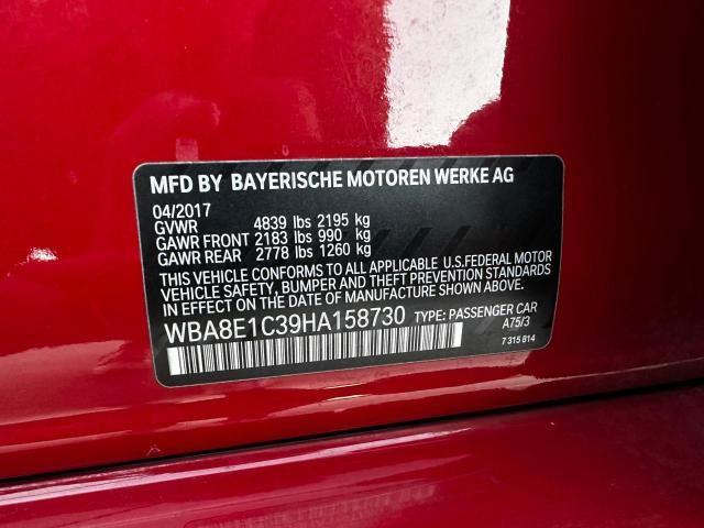 Photo 9 VIN: WBA8E1C39HA158730 - BMW 330E 