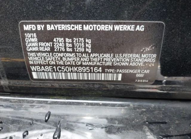 Photo 8 VIN: WBA8E1C50HK895164 - BMW 3ER 