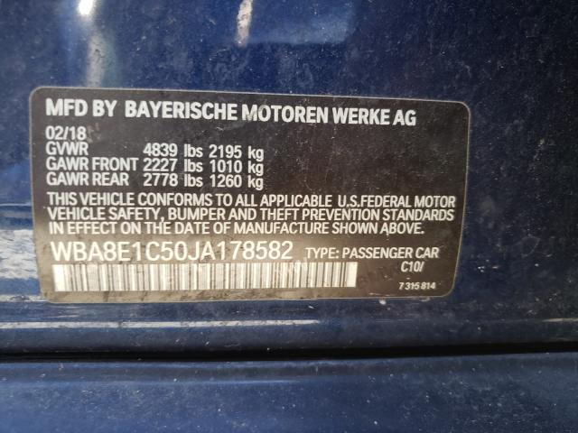 Photo 9 VIN: WBA8E1C50JA178582 - BMW 330E 