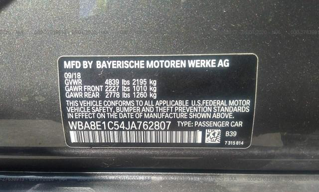 Photo 8 VIN: WBA8E1C54JA762807 - BMW 330E 