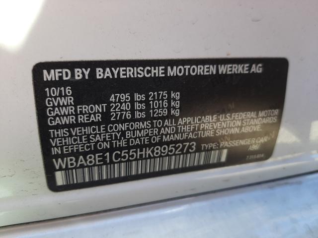 Photo 9 VIN: WBA8E1C55HK895273 - BMW 330E 