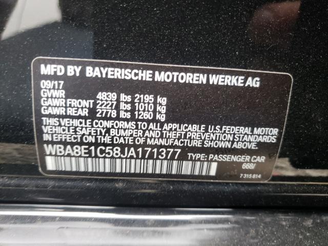 Photo 9 VIN: WBA8E1C58JA171377 - BMW 330E 