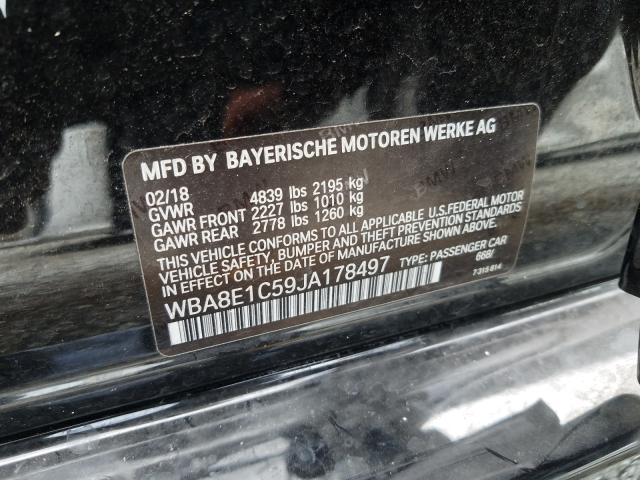 Photo 9 VIN: WBA8E1C59JA178497 - BMW 330E 