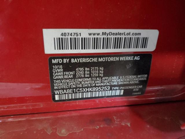 Photo 11 VIN: WBA8E1C5XHK895253 - BMW 330E 