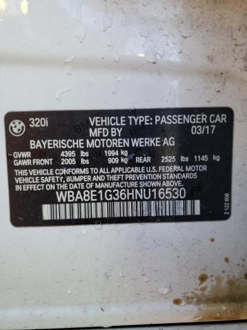 Photo 11 VIN: WBA8E1G36HNU16530 - BMW 320 I 