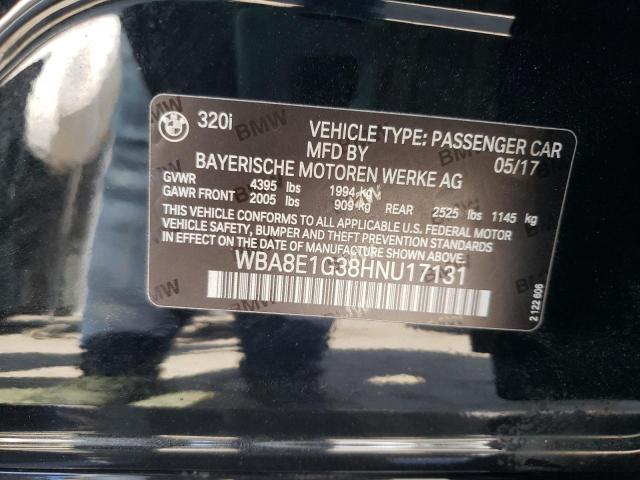 Photo 9 VIN: WBA8E1G38HNU17131 - BMW 320 I 