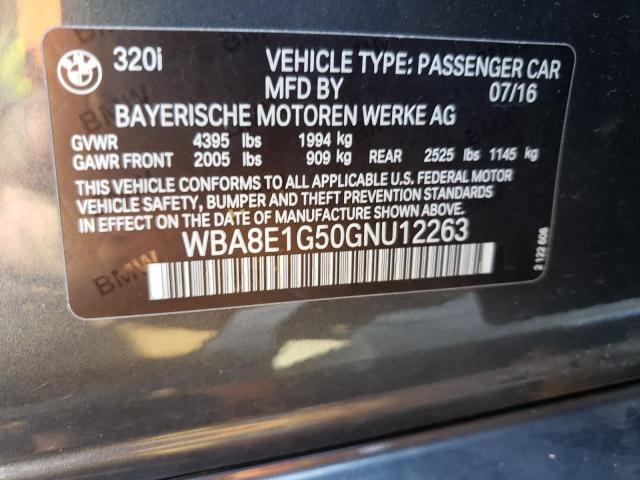 Photo 9 VIN: WBA8E1G50GNU12263 - BMW 320 I 