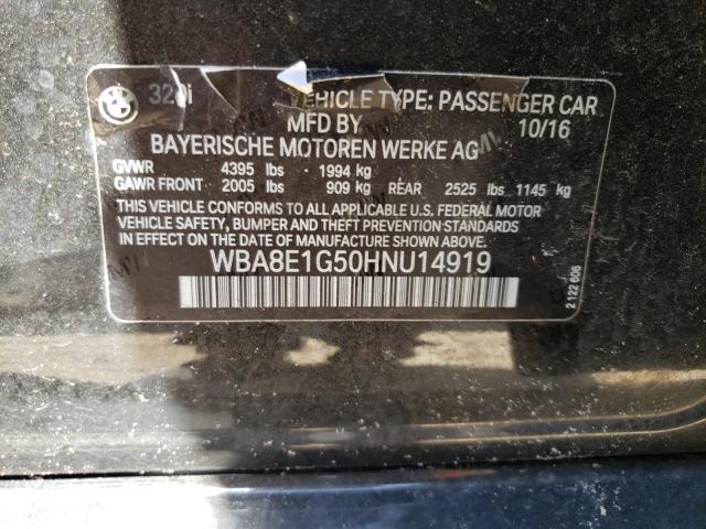 Photo 9 VIN: WBA8E1G50HNU14919 - BMW 320 I 