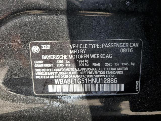 Photo 11 VIN: WBA8E1G51HNU12886 - BMW 320 I 