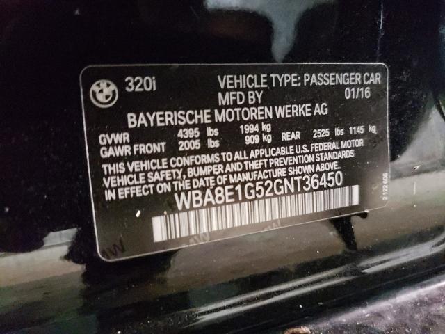 Photo 9 VIN: WBA8E1G52GNT36450 - BMW 320 I 