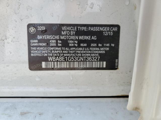 Photo 11 VIN: WBA8E1G53GNT36327 - BMW 320 I 