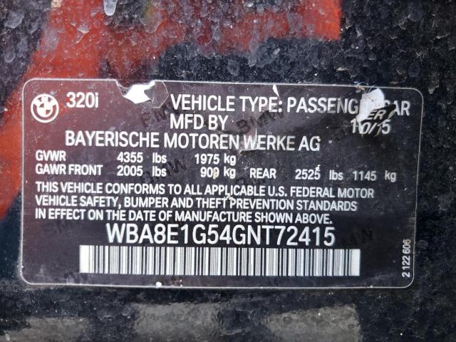 Photo 11 VIN: WBA8E1G54GNT72415 - BMW 320 I 