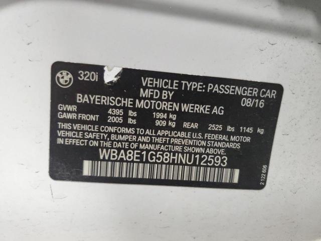 Photo 11 VIN: WBA8E1G58HNU12593 - BMW 320 I 