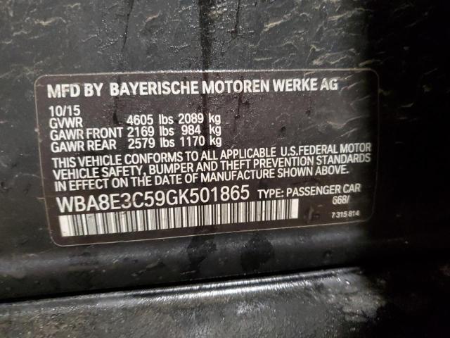 Photo 12 VIN: WBA8E3C59GK501865 - BMW 3 SERIES 