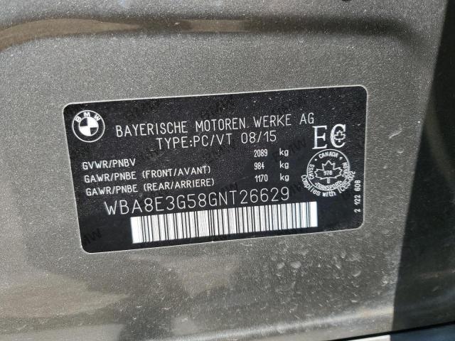 Photo 12 VIN: WBA8E3G58GNT26629 - BMW 328 XI SUL 