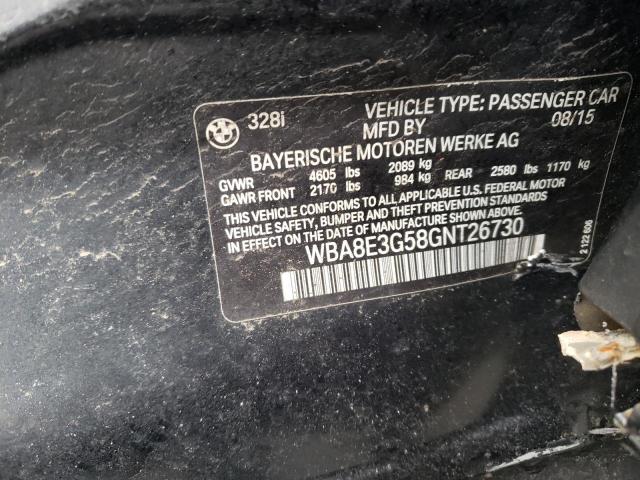 Photo 11 VIN: WBA8E3G58GNT26730 - BMW 3 SERIES 