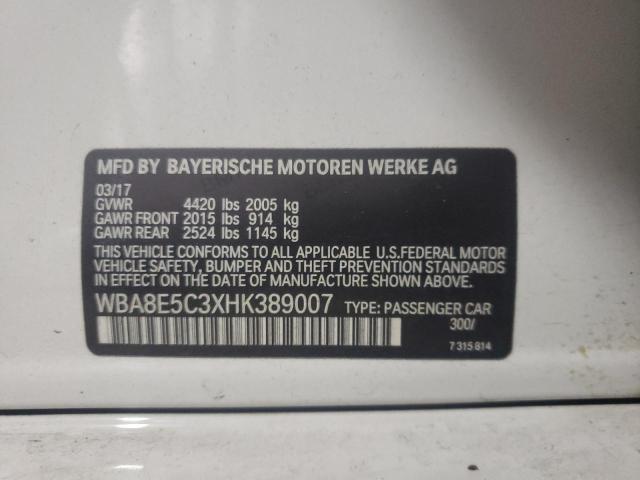 Photo 11 VIN: WBA8E5C3XHK389007 - BMW 328 D 