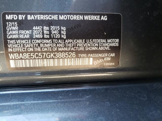 Photo 9 VIN: WBA8E5C57GK388526 - BMW 328 D 